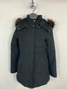 zara long down jacket