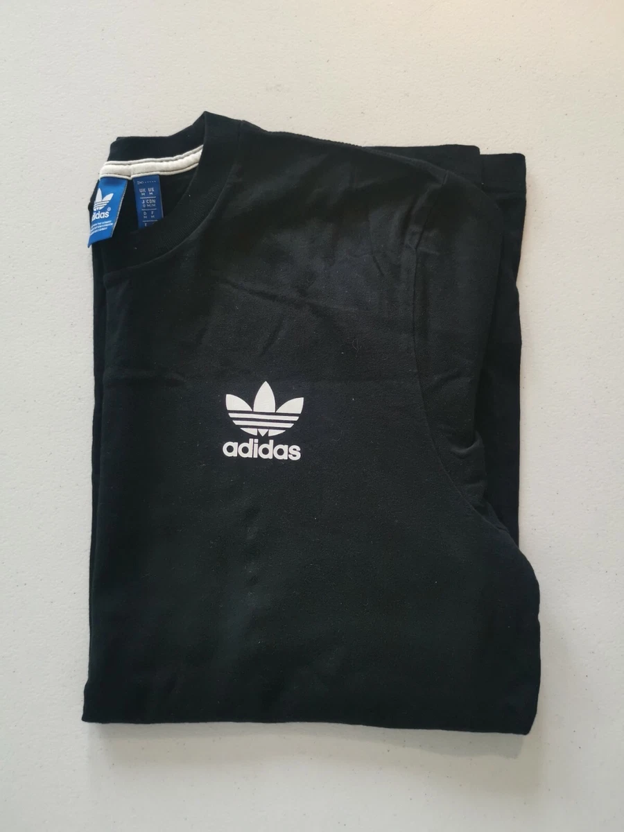 adidas Originals New York Men s T Shirt Black Multicolour Size M