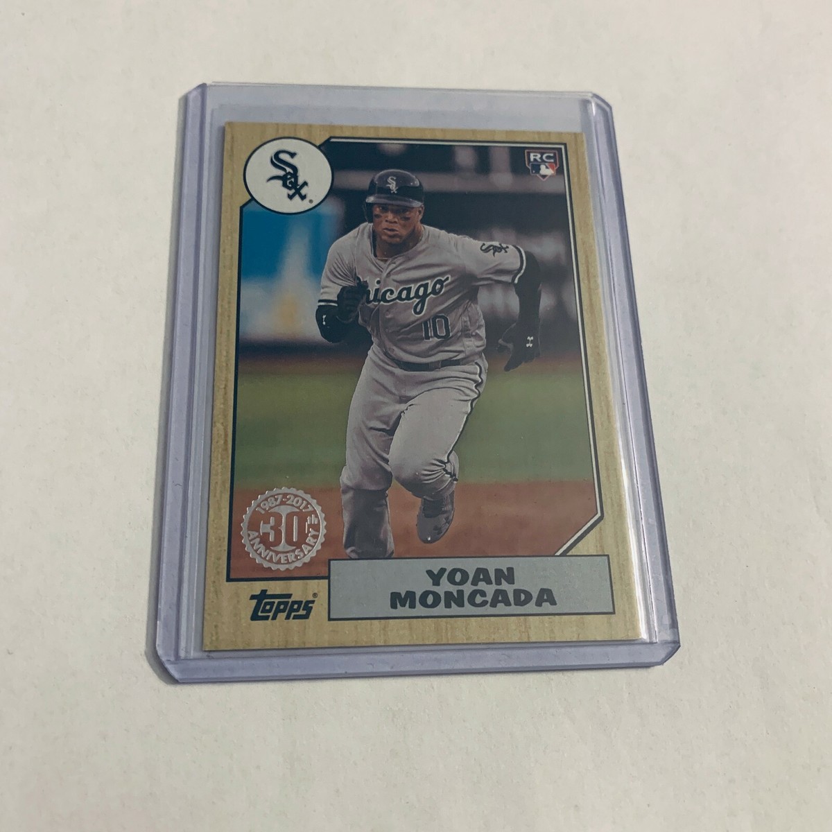 F89958 2017 Topps '87 Topps #87155 Yoan Moncada Chicago White Sox