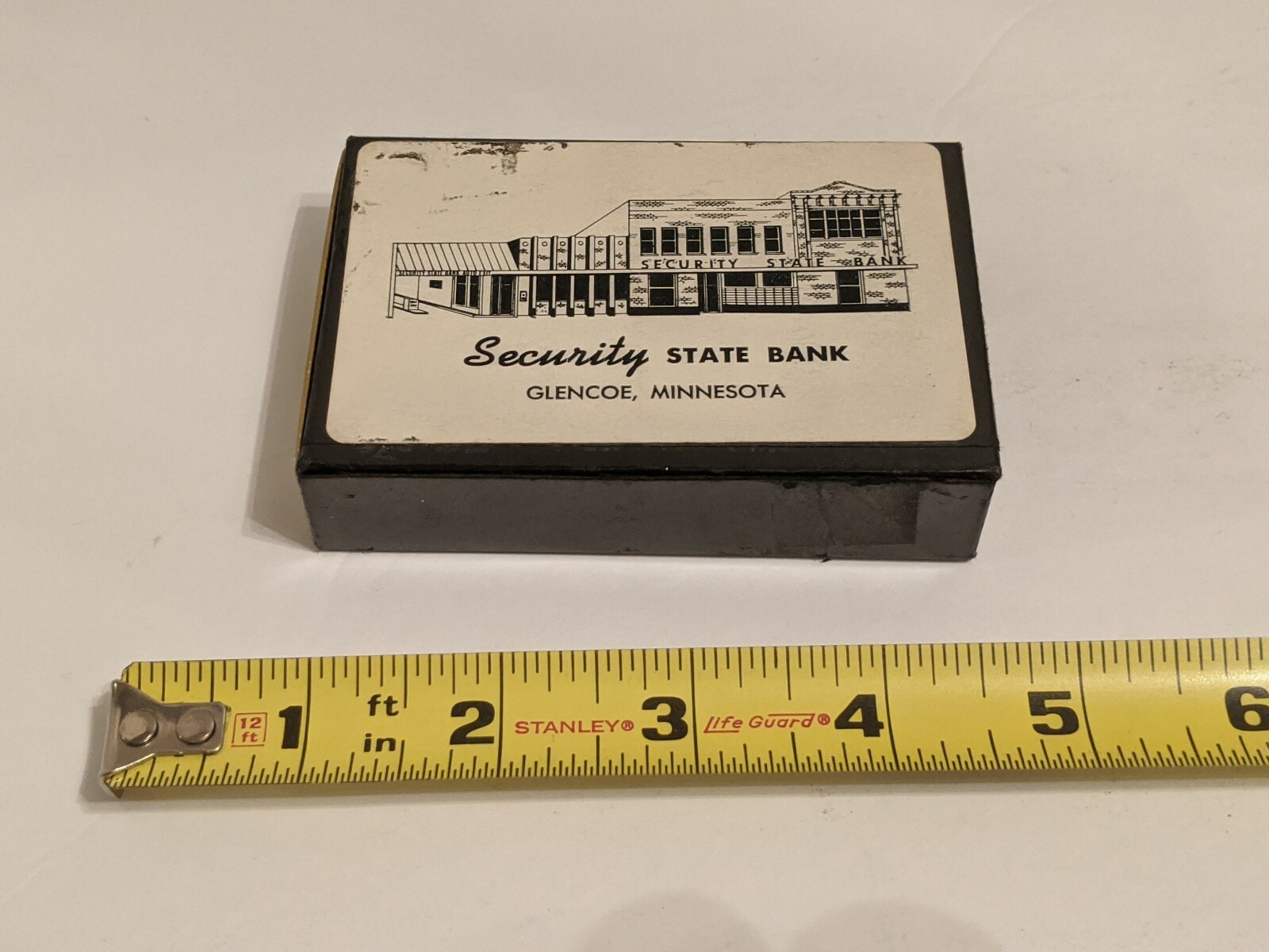 Vintage Security State Bank GLENCOE, MINNESOTA Promotional Deck Of