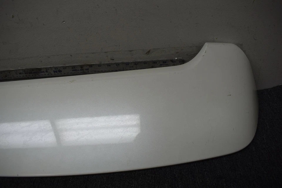 Alerón trasero Nissan Rogue 2011-2015 blanco de fábrica OEM Foto 3 de 4