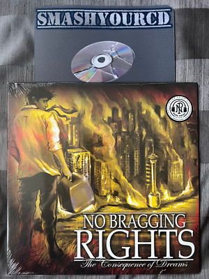 NO BRAGGING RIGHTS - THE CONSEQUENCE OF DREAMS(SEALED BONE & GOLD W BLACK VINYL)