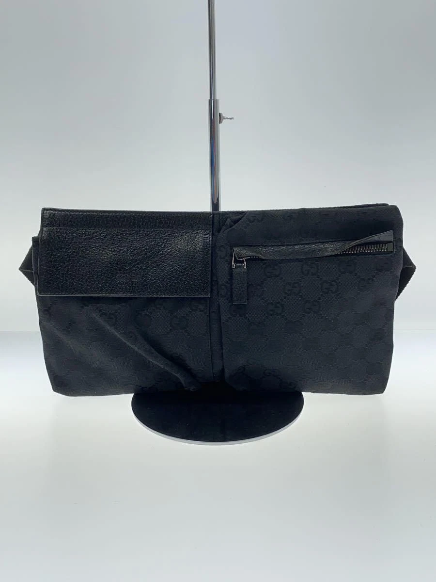 Sac GUCCI taille GG toile noir motif total occasion