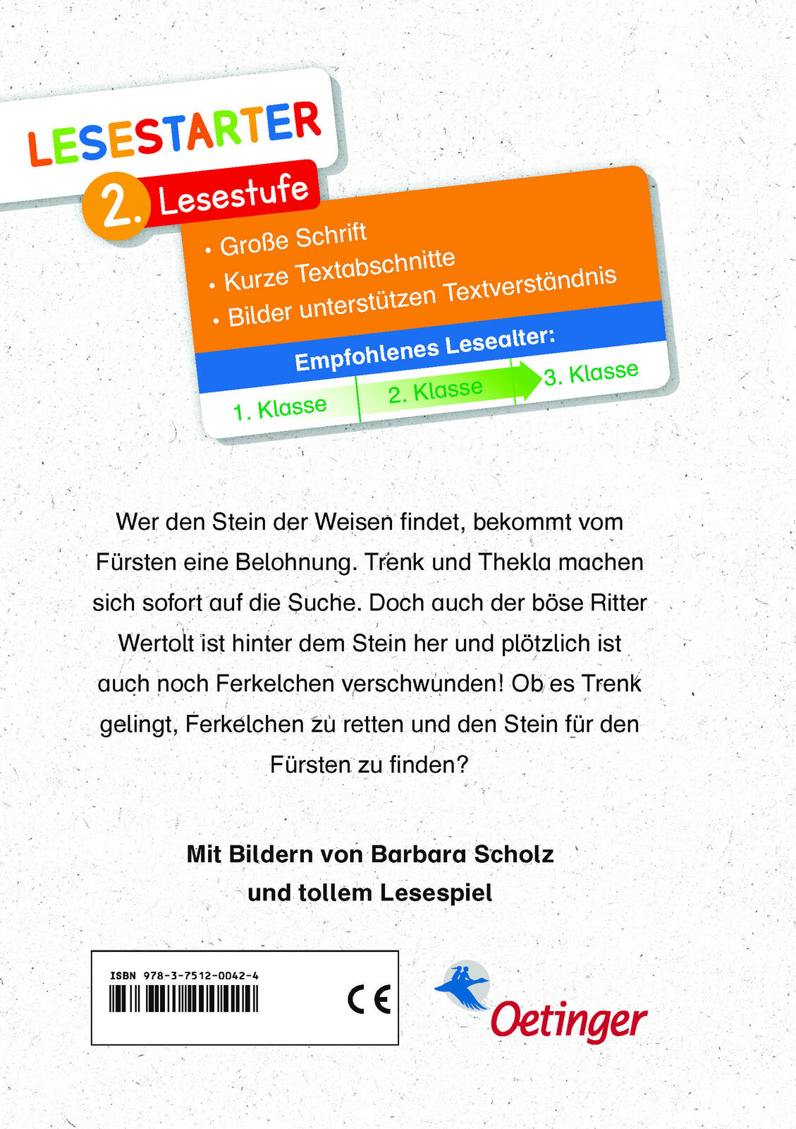 Thumbnail - Kirsten Boie; Barbara Scholz / Ritter Trenk Und Das Schwein Der Weisen