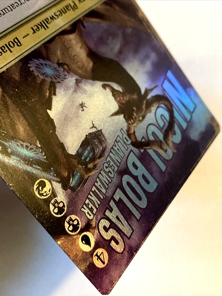 MTG Nicol Bolas Planeswalker RAINBOW FOIL Secret Lair Drop 1622 NM - Image 4 of 4