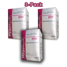 3 Hygedent Alginate Dental Regular Set Mint Flavored Dust-Free Impression 