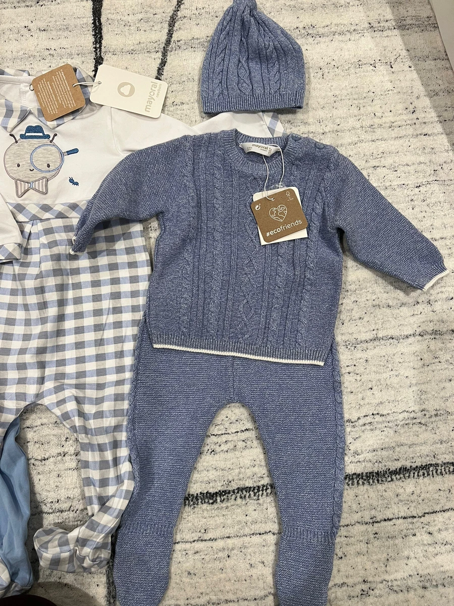 NWT Lot of designer baby boy clothes Mayoral Cotton Sizes 2 6