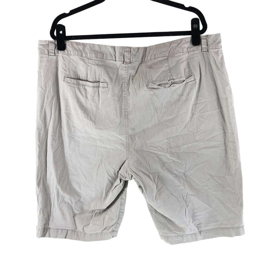 Pantalones Cortos Bandolino Jeans Mujer Ivette Caqui Bermudas Algodón Elástico Beige 20W Foto 2 de 4