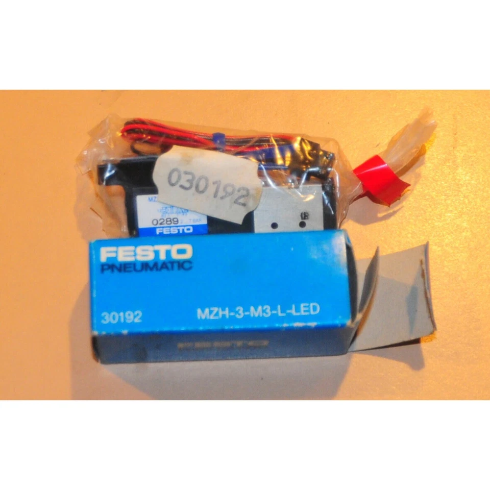 New Festo  30192 MZH-3-M3-L-LED, Pneumatic Valve 30192 MZH-3-M3-L-LED - image 4 of 4