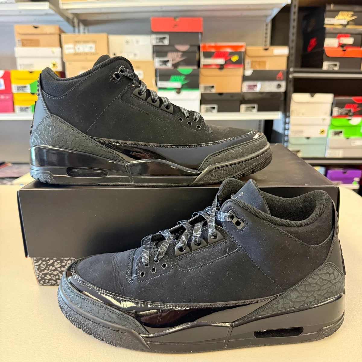 Jordan 3 Retro Black Cat for Sale - Authenticity Guaranteed - eBay