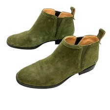 UGG McClaire Suede Chelsea Boots Womens 9 Olive Green