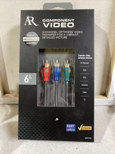 AR Component Video 6' Transfer Cables New in Package