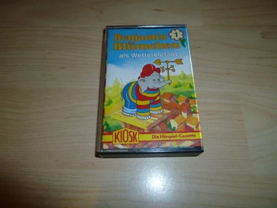 Hörspiel Kassette - Benjamin Blümchen Folge 1 - als Wetterelefant - Bild 1 von 2