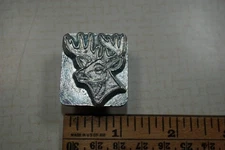 Vintage Leather Carving Tool Stamp Craftool Co. USA 8341 Large Buck Deer