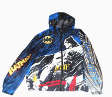Batman Boys Medium Zip Up Hoodie Coat