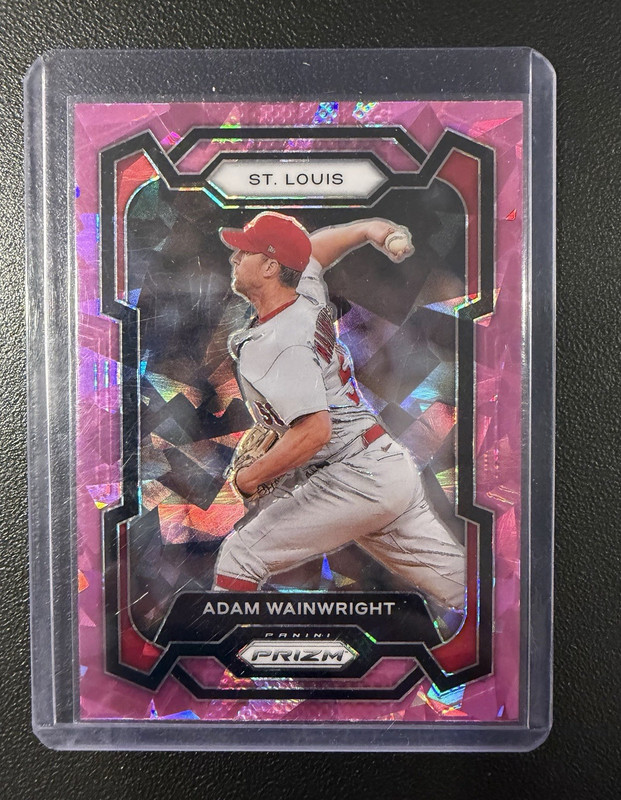 Panini 2024 Prizm Adam Wainwright St. Louis Cardinals Parallel #47