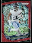 2025 Panini Prizm Football Red Shimmer Tony Pollard #232