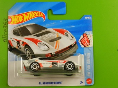 HOT WHEELS 2026 -  El Segundo Coupe  -  Fan Driven   -  96   - neu in OVP