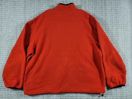 Polo Sport Ralph Lauren vintage anni 90 uomo 2XL full zip arancione giacca pile - Foto 6 di 9