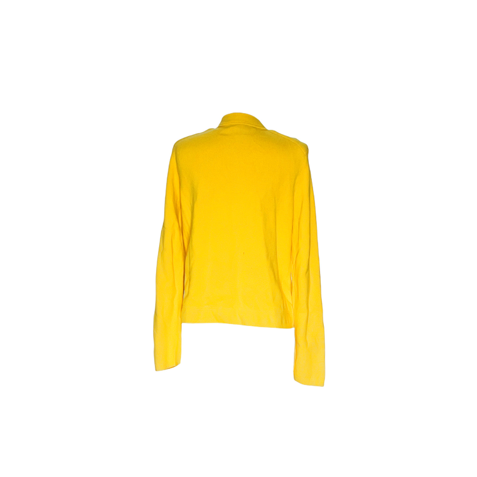 Women's LRL Yellow Cotton Basic Jacket M - image 2