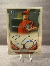 2014 Bowman Chrome Draft Pick Autographs Joe Gatto #BCA-JGA AU Angels RC