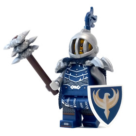 LEGO Castle Crown Hawk Knight Minifigure 7094 Fantasy Era 852293 Scale Mail 7036
