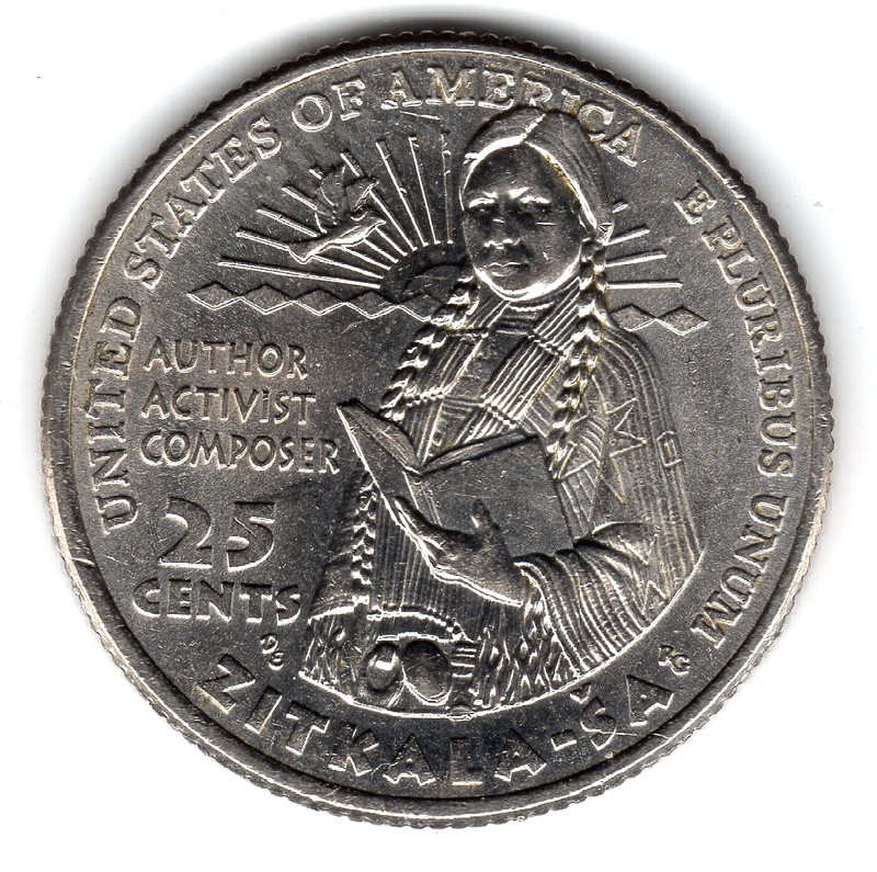 2022 P ZITKALA-SA U.S. Quarter dollar coin