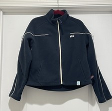 Helly Hansen Polartec Full Zip Fleece Jacket Black Youth 10/140