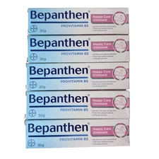 [Pack of 5] Bepanthen Nappy Care Ointment Provitamin B5~30g~EXP:12/2027