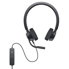 Dell Pro Stereo WH3022 Wired USB Headset Black New no Box Great Work From Home