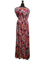 Women's Spring Summer Holiday Beach Maxi Long Dress Multicoloured Sizes S to XXl