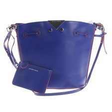 Borsa a mano Emporio Armani blu rosso