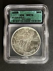 2003 American Eagle Silver Dollar ICG MS70