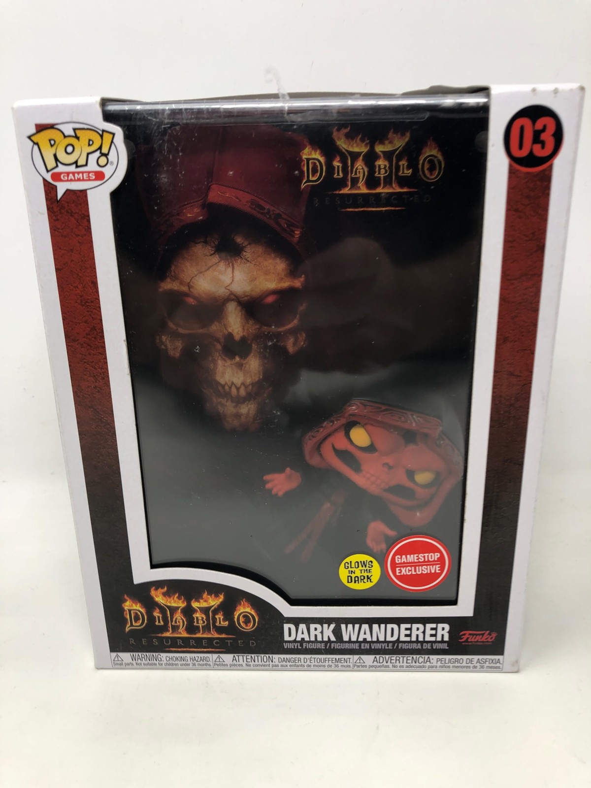 En Oferta Funko Pop! Diablo Dark Wanderer #3 Caja Dañada Ver Fotos