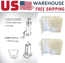 (2) Rotary Lift FJ5106 Shim & Slider Kit fits SPOA7, SPOA9, SPOA10 and others