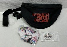 New Kids On The Block Fanny Pack Black Adjustable Belt Bag 2022 Mixtape Tour