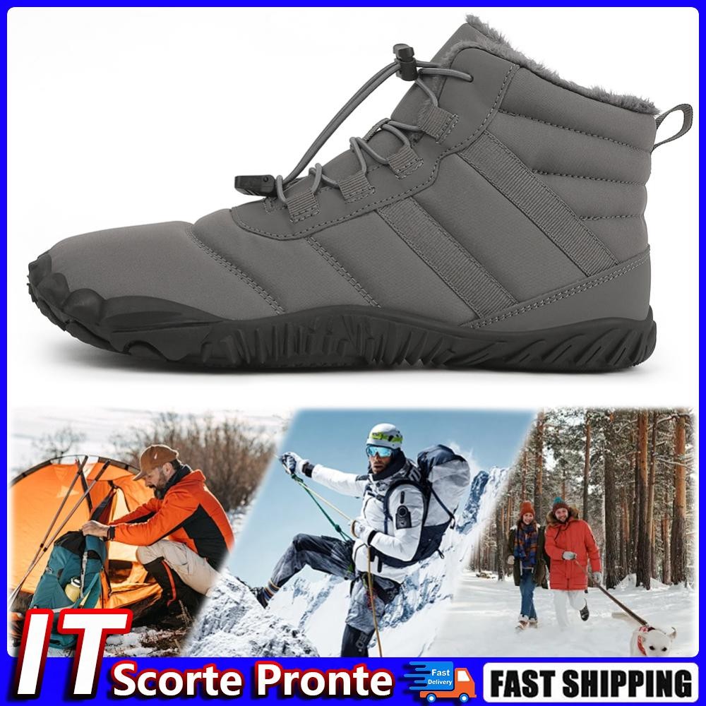 KEEN Scarponi da neve invernali Scarpe da arrampicata antiscivolo addensate per uomo