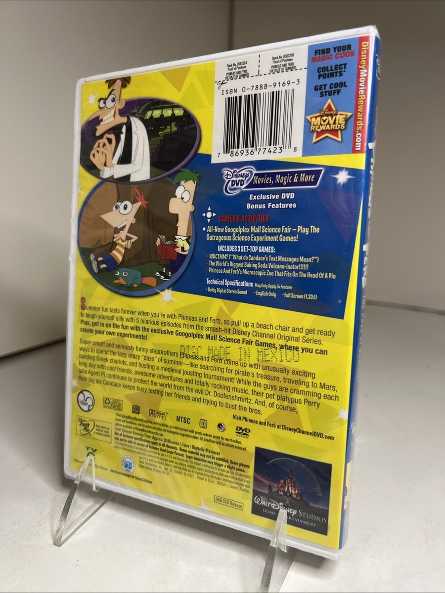 Phineas and Ferb: the Daze of Summer (DVD) for sale online | eBay