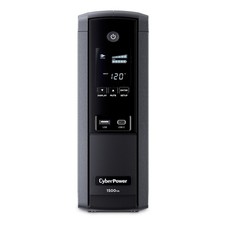 CyberPower CST1500SUC-R 1500 VA/900 W Sine Wave UPS System-Certified Refurbished