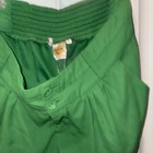 Green Scalloped and Pleated Shorts Woman’s Size Large — photo 4