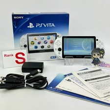 Sony PS Vita PCH-2000 Glacier White Console S Rank Boxed Region Free 1DayShip 30