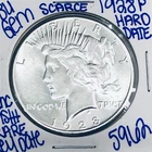 1928 P BU UNCIRCULATED SILVER PEACE DOLLAR AUTHENTIC U.S.MINT RARE KEY DATE 5962