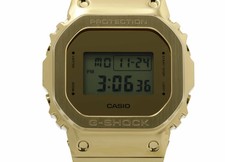 A3R Casio G-Shock GM-5600YMG-9JF Gold Black Stainless Digital JDM g6v