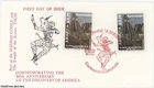 Guatemala 1990 FDC Tikal Jaguar Temple Discovery Of America 500th Cover