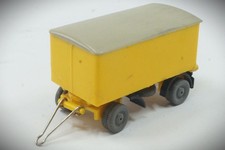 1:87 HO Wiking 551 Koffer-Lkw-Anhänger 2achsig Post - gesupert