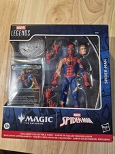 Marvel Legends Magic the Gathering Battle Damaged Spider-Man Figure   MINT BOX