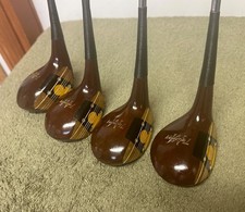 Rare 1957 Macgregor Tourney M35W Persimmon WD Set NICE L K