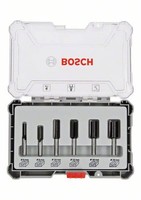 Bosch 6-Tlg. NutfräSer-Set, 6-Mm-Schaft 2607017465