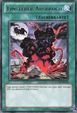 YuGiOh Finsterer Ausbruch TU03-DE010 Rare LP unl.