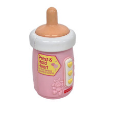 Vintage Fisher Price Care for Me Kitten Puffalump Bottle with Sounds